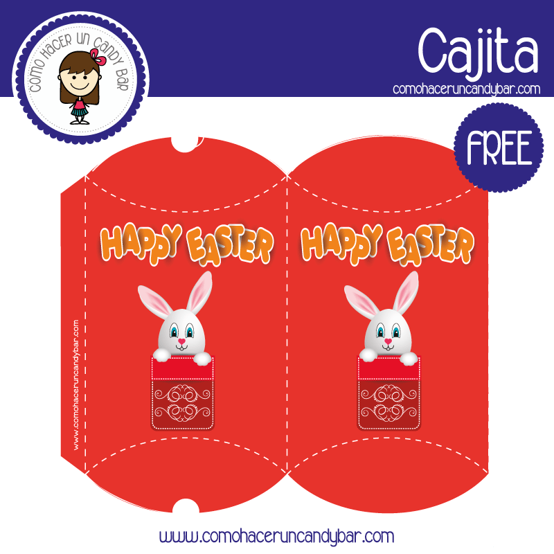 imprimible caja de pascua 3 para descargar gratis