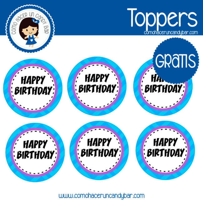 Cumpleaños Archivos - Kits Imprimibles Para Fiestas Gratis