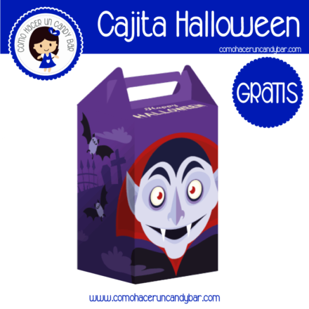 caja Halloween gratis