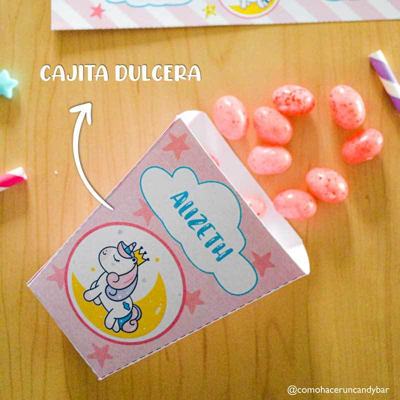 Princesa Unicornio Kit imprimible fiesta de cumpleaños