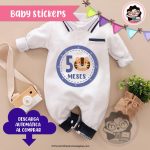 stickers para bebes meses de nacimiento