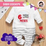 stickers para bebes meses de nacimiento