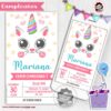 Invitación digital gatito para whatsapp cumpleaños fiesta kits imprimibles para fiestas
