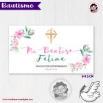 Tarjeta Digital : Bautizo Vintage