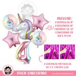 Set Globos Unicornio Sleep No. 4