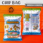 Chip Bag Animalitos fiesta en Barco