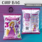 Chip Bag Princesa Rapunzel