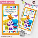 Invitación Digital: Word Party