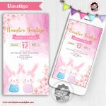 Invitación Digital: Canejitos Bautizo