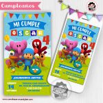 Invitación Digital: Pocoyo