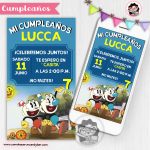Invitación Digital: Cuphead