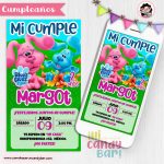 Invitación Digital: Pistas de Blue