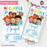 Invitación Digital: Cocomelon