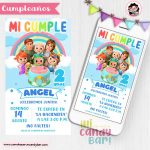 Invitación Digital: Cocomelon