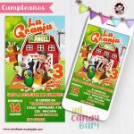 Invitación Digital: La Granja de Zenón
