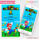 Invitación Digital: Mario Bros
