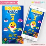 Invitación Digital: Baby Shark