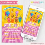 Invitación Digital: Bichikids