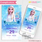 Invitación Digital: Frozen