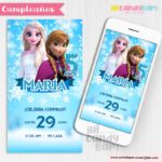 Invitación Digital: Frozen