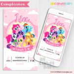 Invitación Digital: My Little Pony