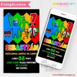 Invitación Digital: Rainbow Friends