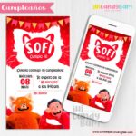 Invitación Digital: Red Turning