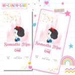 Invitación Digital: Blanca Nieves