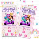 Invitación Digital: Gabby Dollhouse